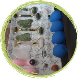 Instruments soin visage taoiste